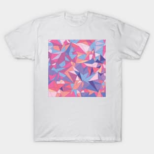 Geometric Crystal Pattern T-Shirt